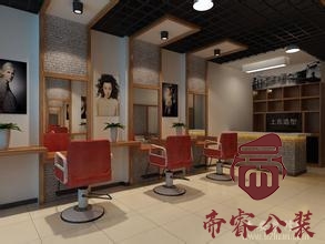 200平理發店裝修設計及效果圖賞析，200平理發店應該如何裝修